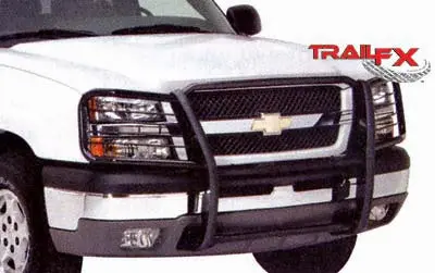 Trailfx Gloss Black Powder-Coated Steel Front Bumper With Brush Guard (No Skid Or Step Plate) 1