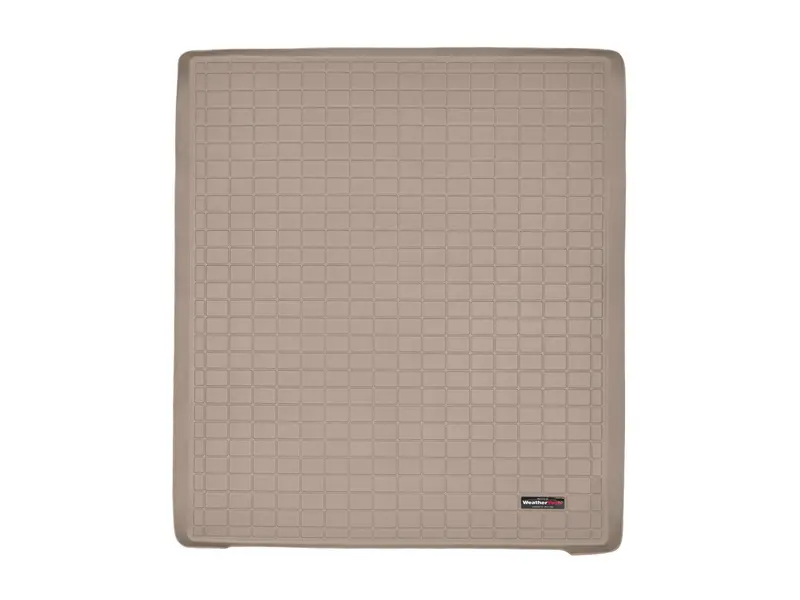 Weathertech 41264 Custom-Fit Cargo Liner – Tan, Rear-Seat-Only Coverage 1