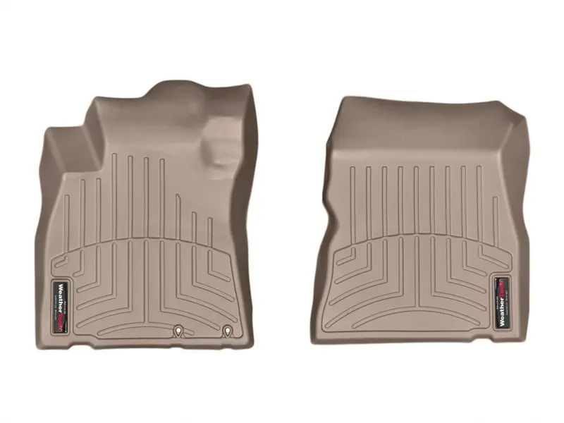 Weathertech 455771 Digitalfit Tan Front Row Floor Liners 1