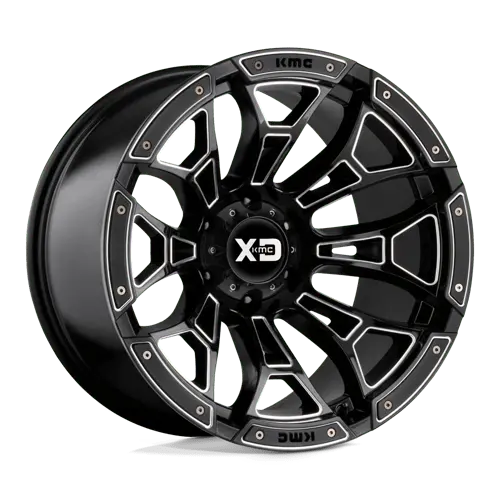 Xd Forged Alloy Wheel – 18X9 Inch, 6X120 Pcd, Gloss Black With Machined Face (Xd84189077300) 1