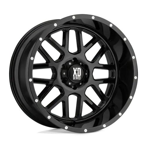 Xd Xd820 18X8 Inch Alloy Wheel – 5X5.0 Bolt Pattern, Gloss Black, +38Mm Offset 1