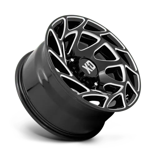 Xd Xd860 Alloy Wheel – 20X10", 5X5", Gloss Black With Machined Face, -18Mm Offset 1